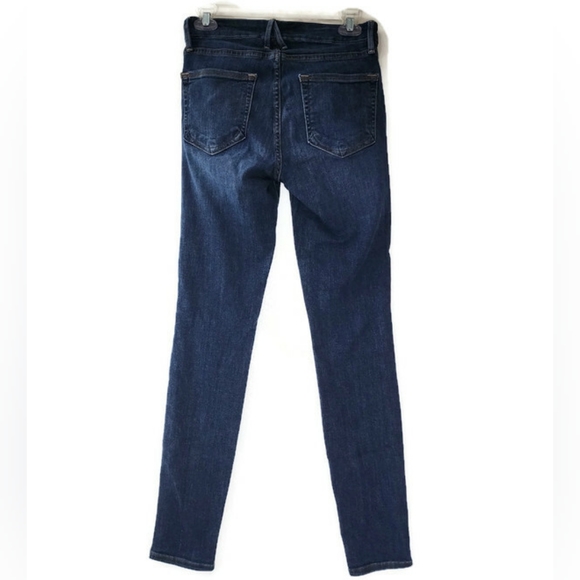 Good American High Waist Skinny Leg Good Legs Jeans Size 27 Style GAGL899 - Picture 2 of 10